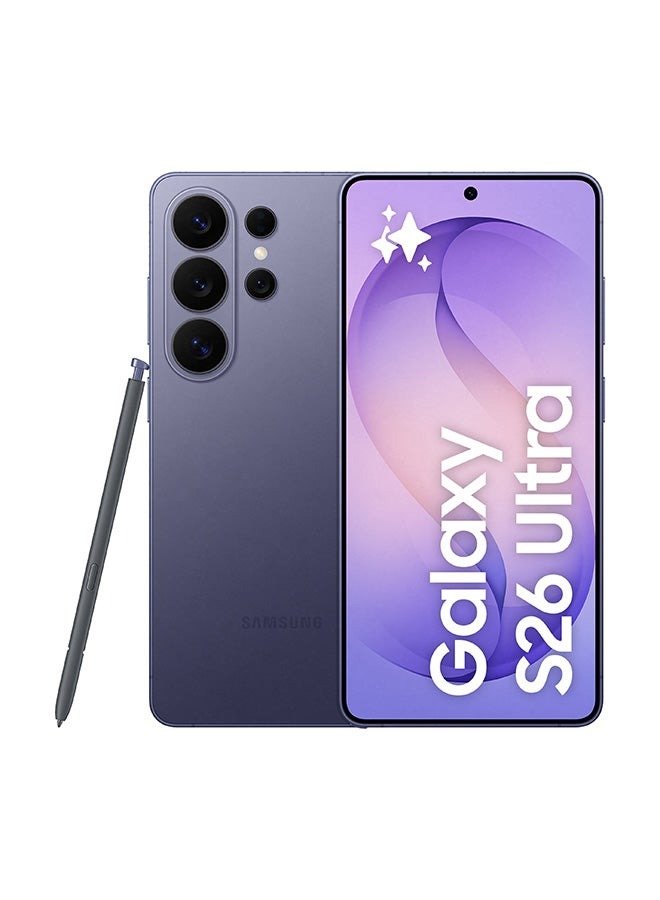 Samsung Galaxy S26 Ultra 5G Dual SIM 1TB | 16GB RAM | Cobalt Violet | Middle East Version