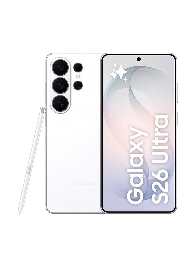 Samsung Galaxy S26 Ultra 5G Dual SIM 1TB | 16GB RAM | White | Middle East Version